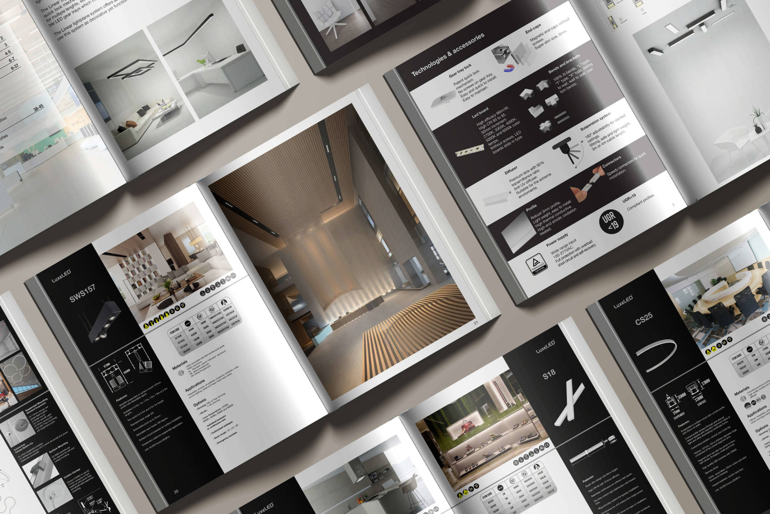 LuxeLED – Product Catalogue Design by Ina Lacruz