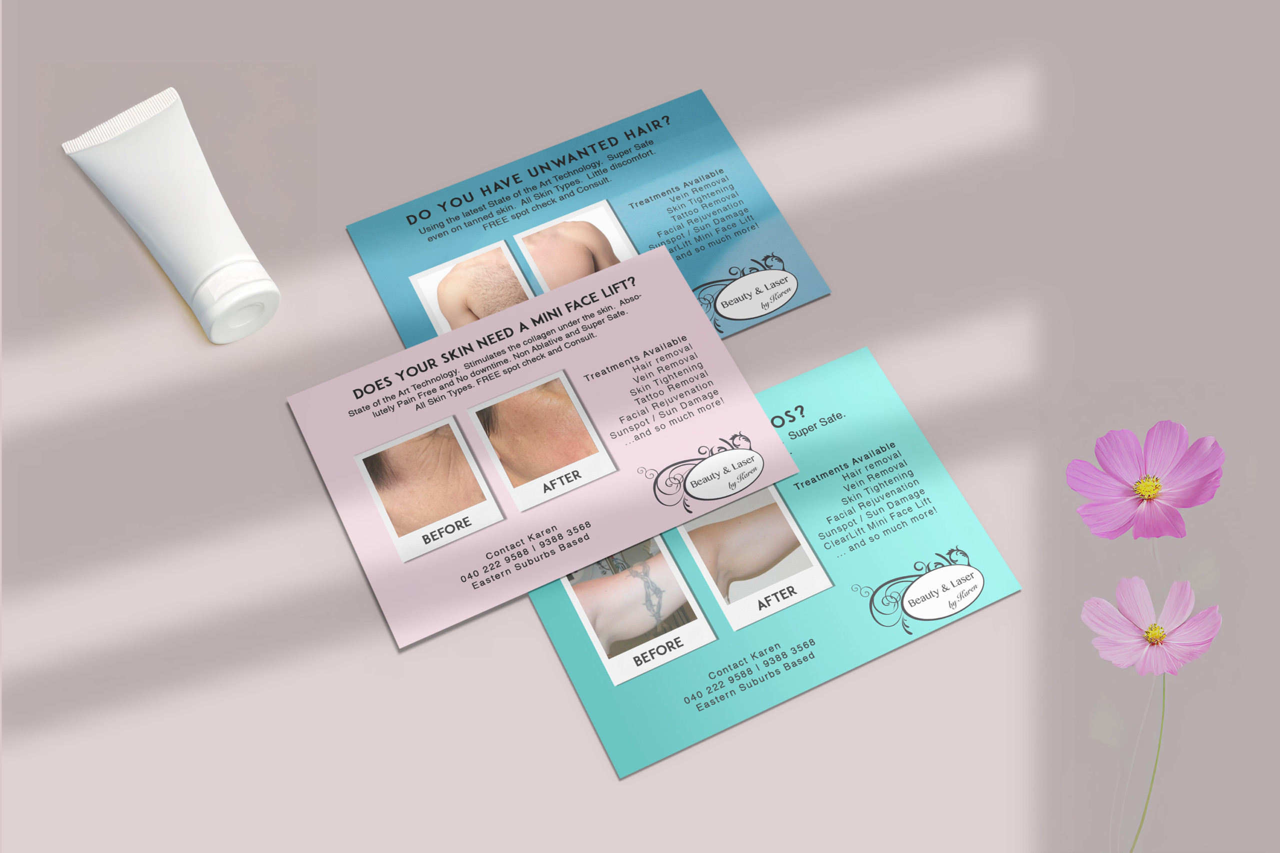 Beauty and Laser By Karen Flyers