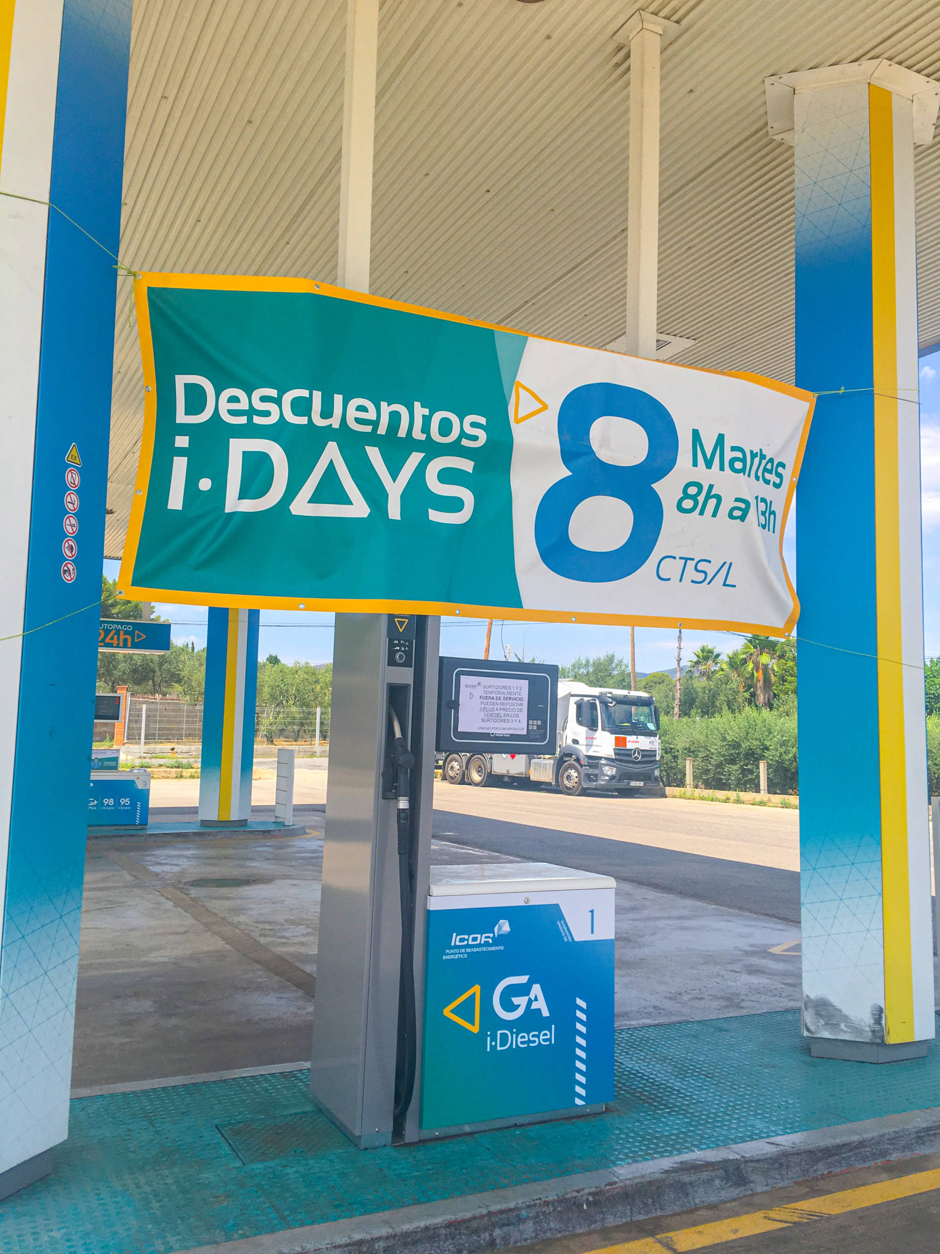 Icor Energía – Complete Petrol Station Brand Identity