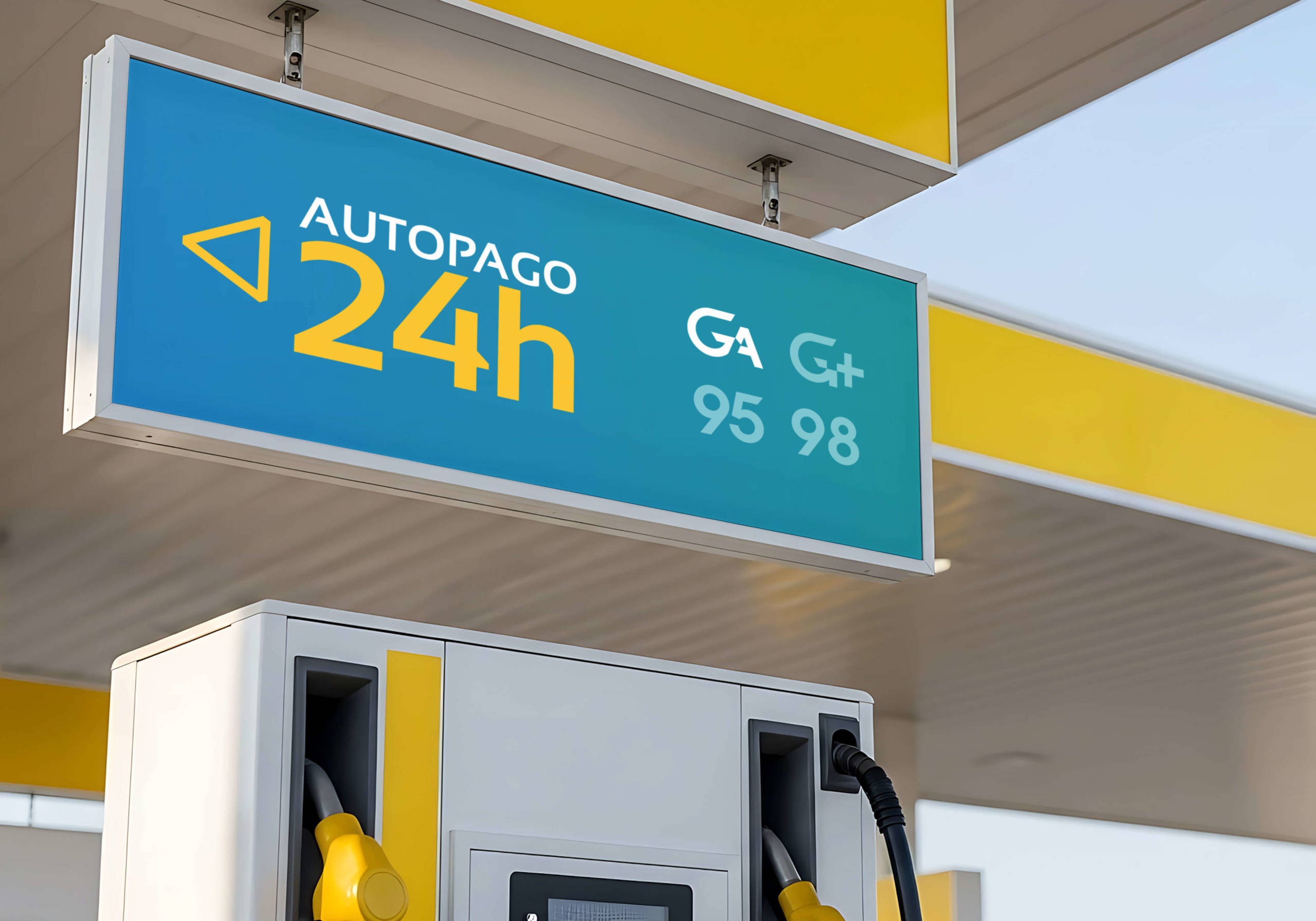 Icor Energía – Complete Petrol Station Brand Identity