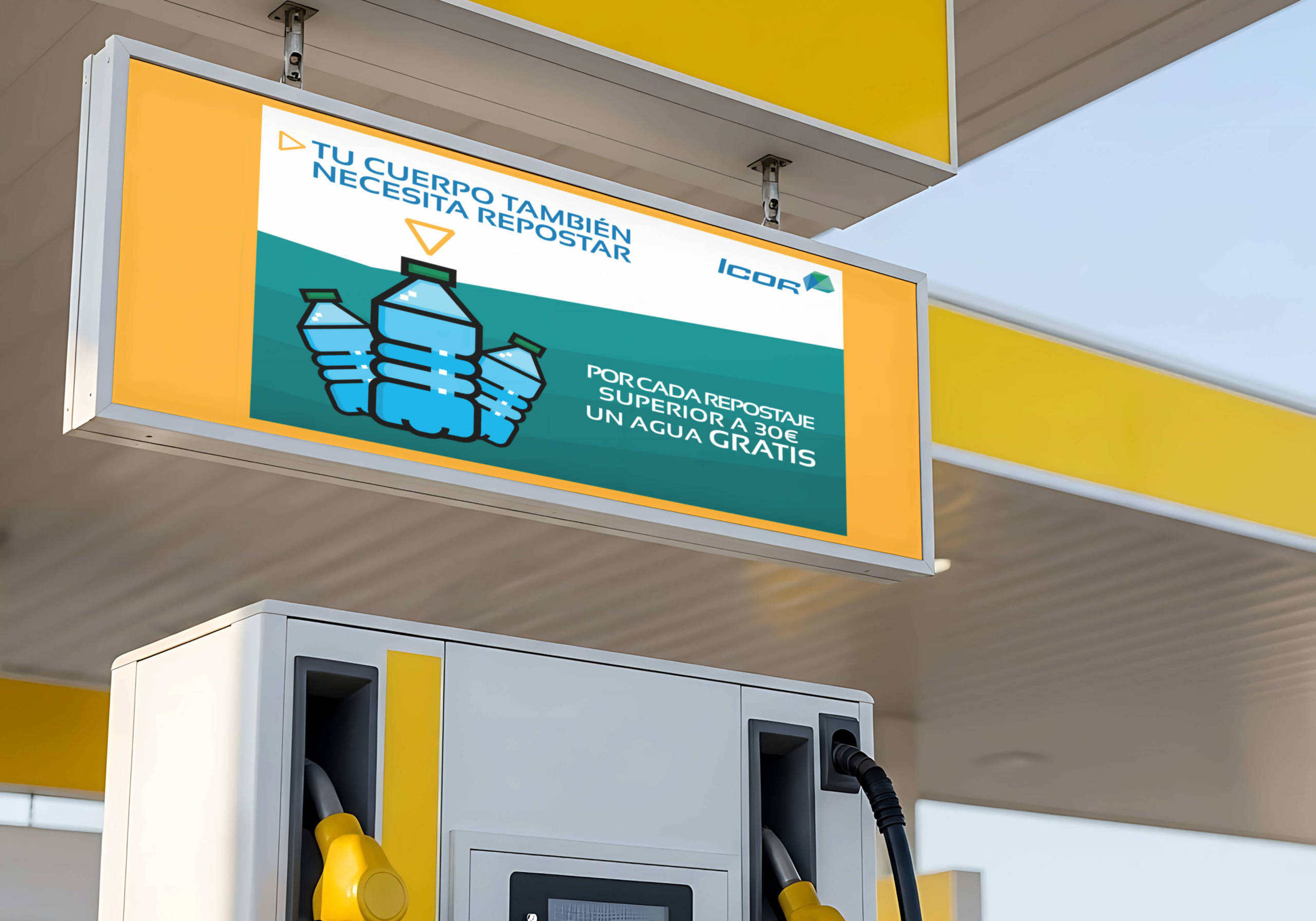 Icor Energía – Complete Petrol Station Brand Identity