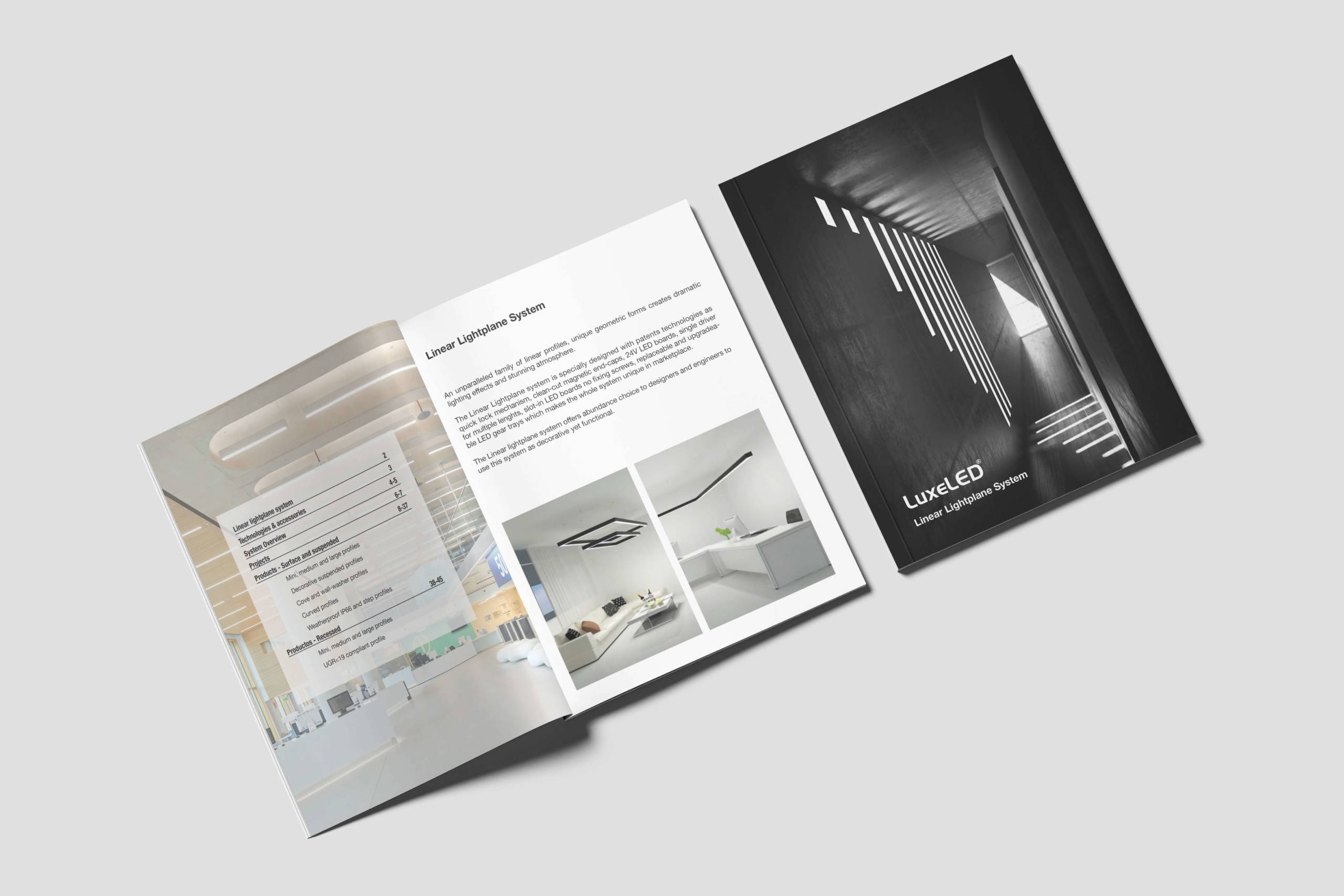LuxeLED – Product Catalogue Design by Ina Lacruz